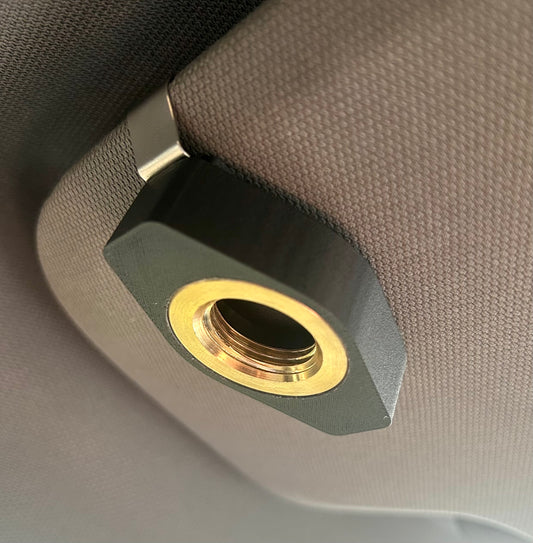 Black PluggPal Boat Drain Plug Visor Clip