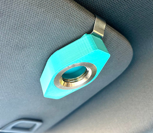 Teal PluggPal Boat Drain Plug Visor Clip