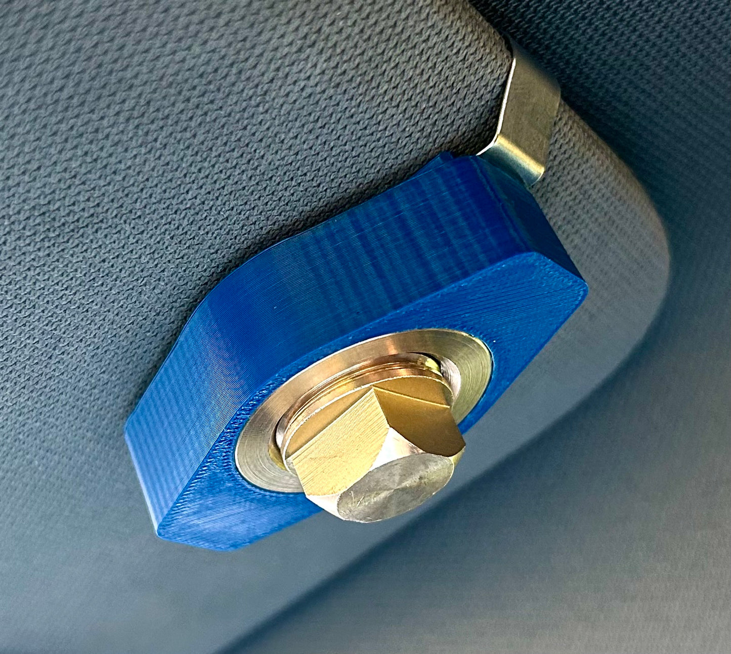 Blue PluggPal Boat Drain Plug Visor Clip