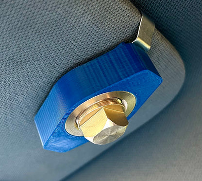 Blue PluggPal Boat Drain Plug Visor Clip